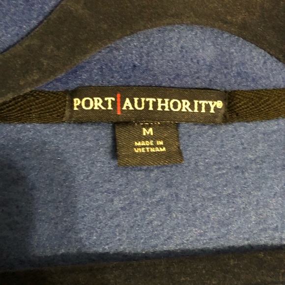 5/$25🔅Port Authority Boys 10/12 Blue Fleece Vest - Picture 3 of 4